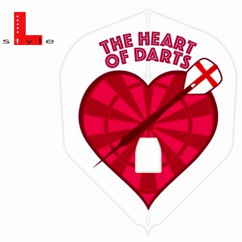 L-Flight Deta Hedman / Heart of Darts Shape L3Pro Champagne